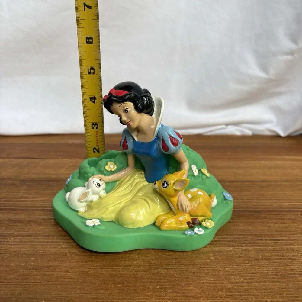 1993 Disney Snow White Floating Soap Dish Vintage Kid Care Tsumura Bunny Deer